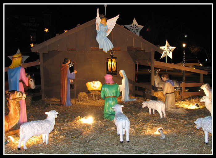 Christmas Nativity Scene Outdoor
 301 Moved Permanently
