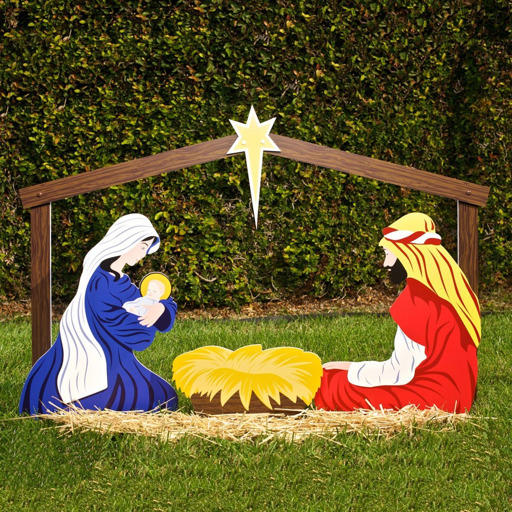 Christmas Nativity Scene Outdoor
 Outdoor Christmas Decorating Ideas Celebrating Christmas