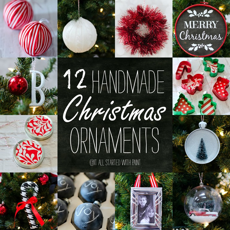Christmas Ornament Craft Ideas
 Handmade Ornaments
