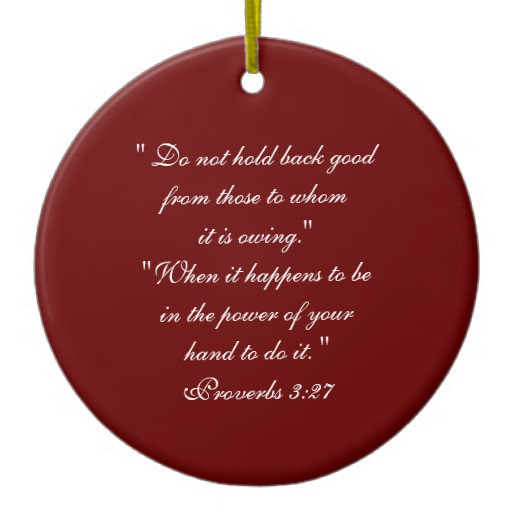 Christmas Ornament Quotes
 Bible Principles Quotes Double Sided Ceramic Round
