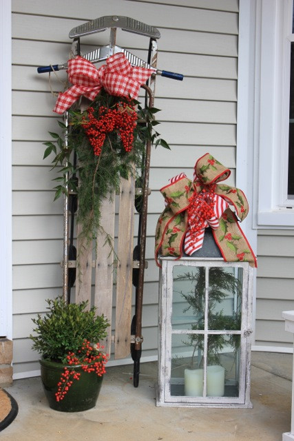 Christmas Outdoor Decorations Ideas
 Natural Outdoor Christmas Decorations daisymaebelle