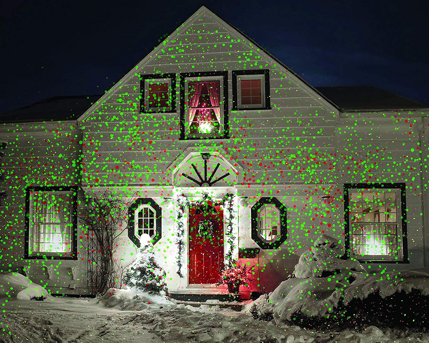 Christmas Outdoor Lights Projector
 Christmas Laser Light Projector Red Green Landscape