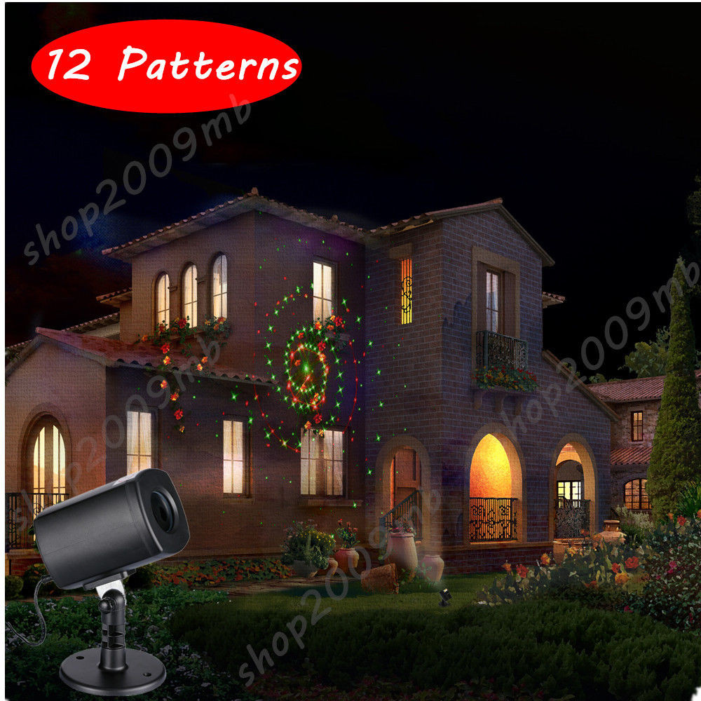 Christmas Outdoor Lights Projector
 Laser Light Show Projector Party Waterproof Outdoor Garden