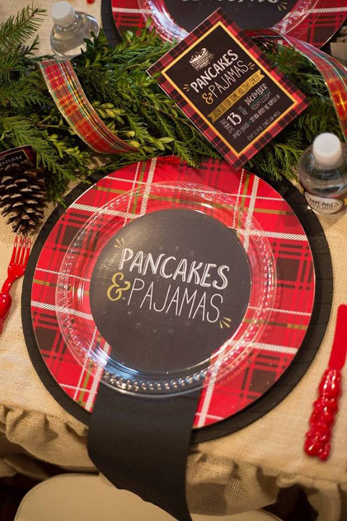 Christmas Pajama Party Ideas
 Kara s Party Ideas Pancakes & Pajamas Holiday Party