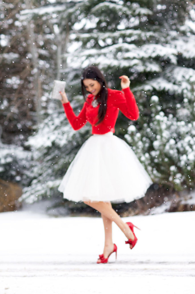 Christmas Party Attire Ideas
 Red and White Holiday Party Outfit Ideas Livingly