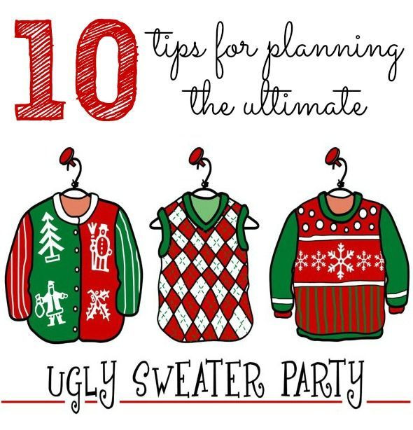 Christmas Party Contest Ideas
 Best 25 Ugly sweater party ideas on Pinterest