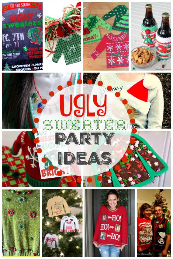 Christmas Party Contest Ideas
 Ugly Christmas Sweater DIY Ornaments C R A F T