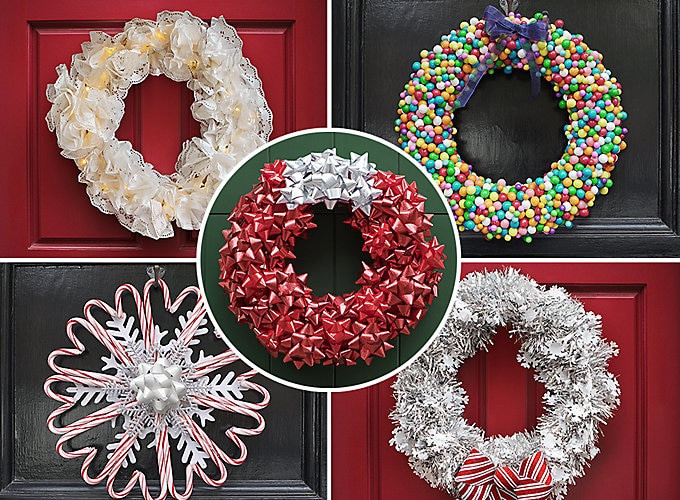 Christmas Party Craft Ideas
 DIY Christmas Wreath Ideas Party City