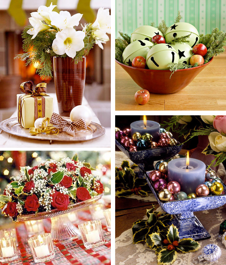 Christmas Party Decoration Ideas
 50 Great & Easy Christmas Centerpiece Ideas DigsDigs