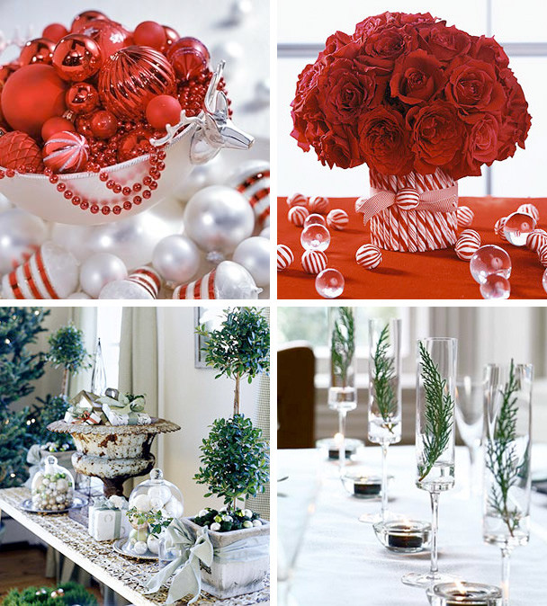 Christmas Party Decoration Ideas
 50 Great & Easy Christmas Centerpiece Ideas DigsDigs