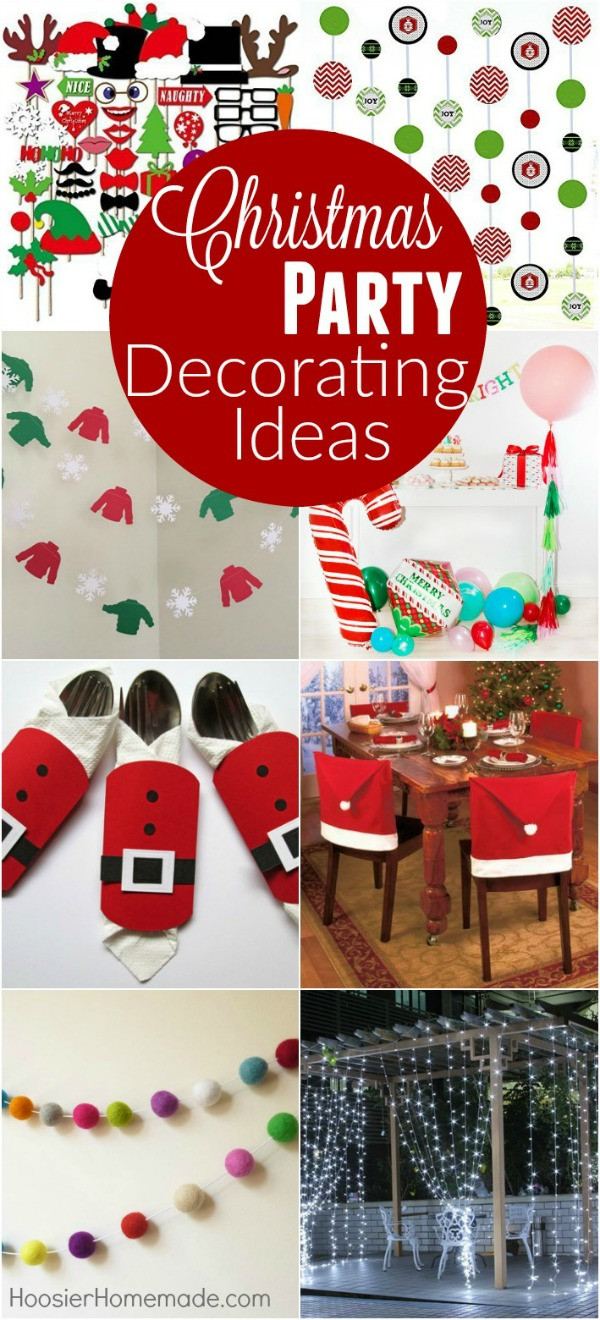 Christmas Party Decorations Ideas
 Christmas Party Decorating Ideas Hoosier Homemade