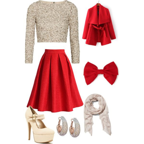 Christmas Party Dressing Ideas
 A fashion look from November 2014 featuring Alice Olivia