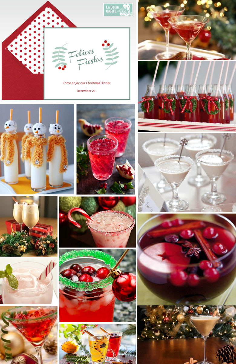 Christmas Party Drinking Ideas
 CHRISTMAS DINNER RECIPES DRINKS AND ONLINE INVITATIONS