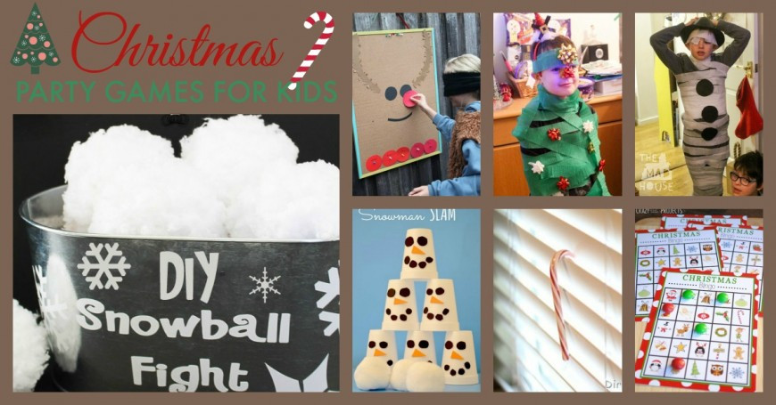 Christmas Party Game Ideas For Kids
 Christmas Party Games