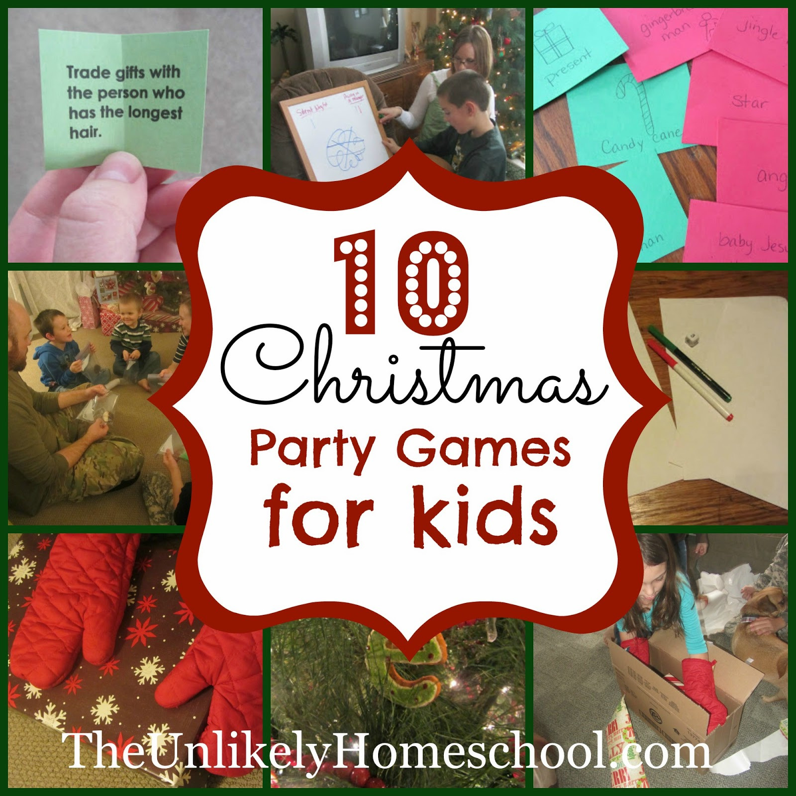 Christmas Party Game Ideas For Kids
 The Unlikely Homeschool 10 Christmas Party Games for Kids