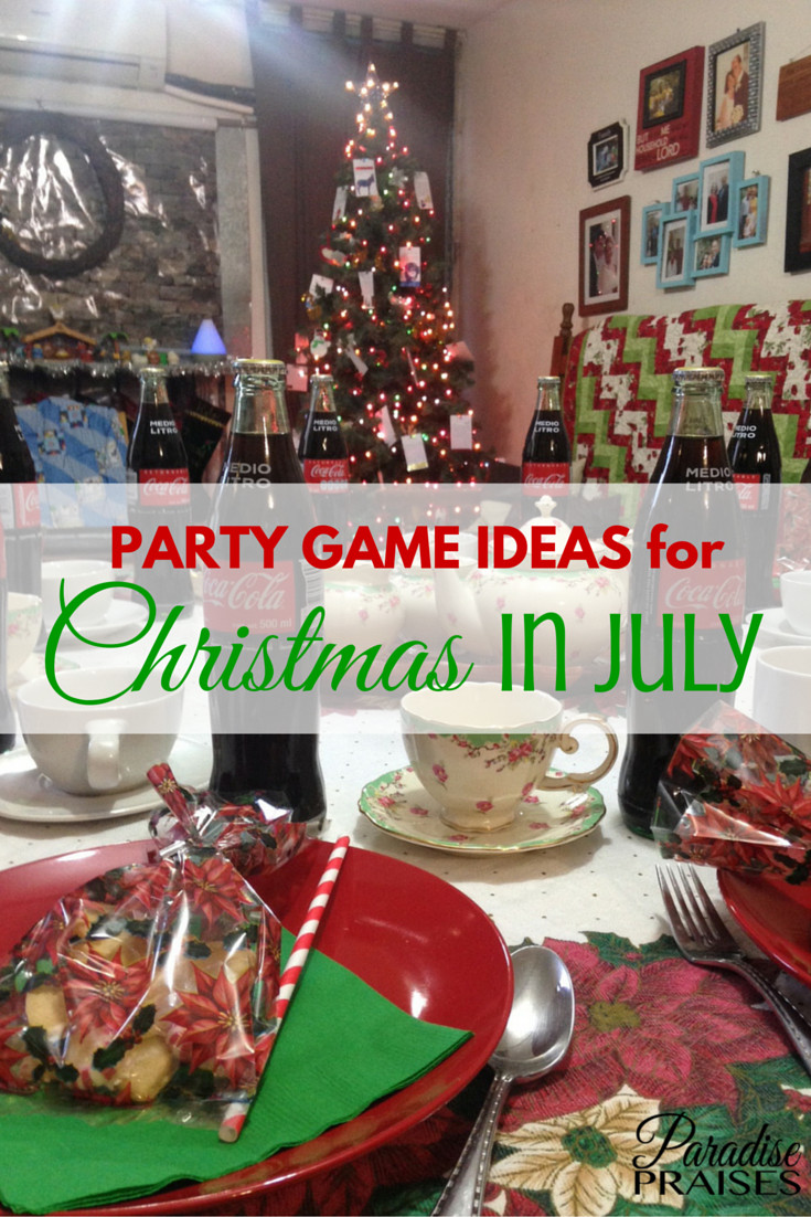 Christmas Party Game Ideas
 7 Party Game Ideas for Christmas in July Paradise Praises