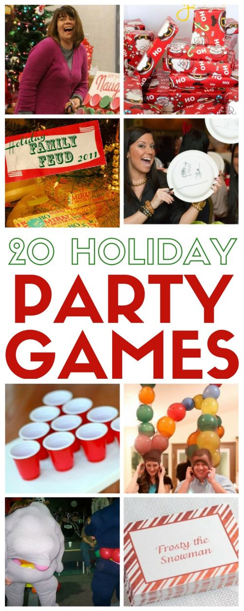 Christmas Party Games Ideas
 20 Party Games for the Christmas Holidays