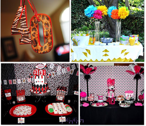Christmas Party Ideas For Large Groups
 Party Decorations Ideas For 40th Birthday Inexpensive