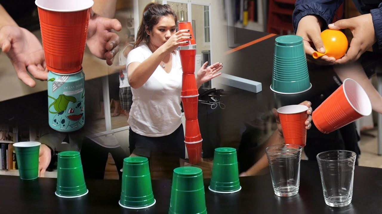Christmas Party Ideas For Small Groups
 8 Fun & Cheap Party Games with Cups Minute to Win It