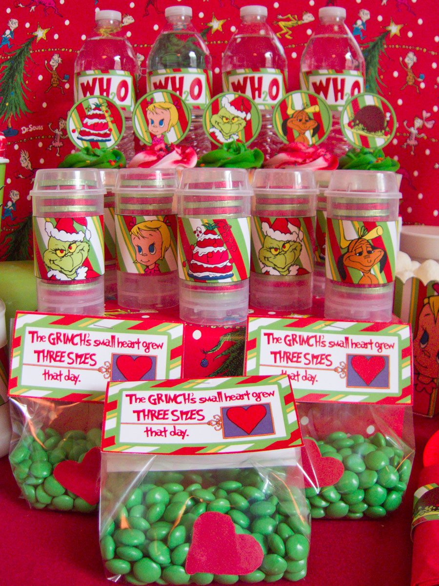 Christmas Party Ideas
 Grinch Christmas party ideas
