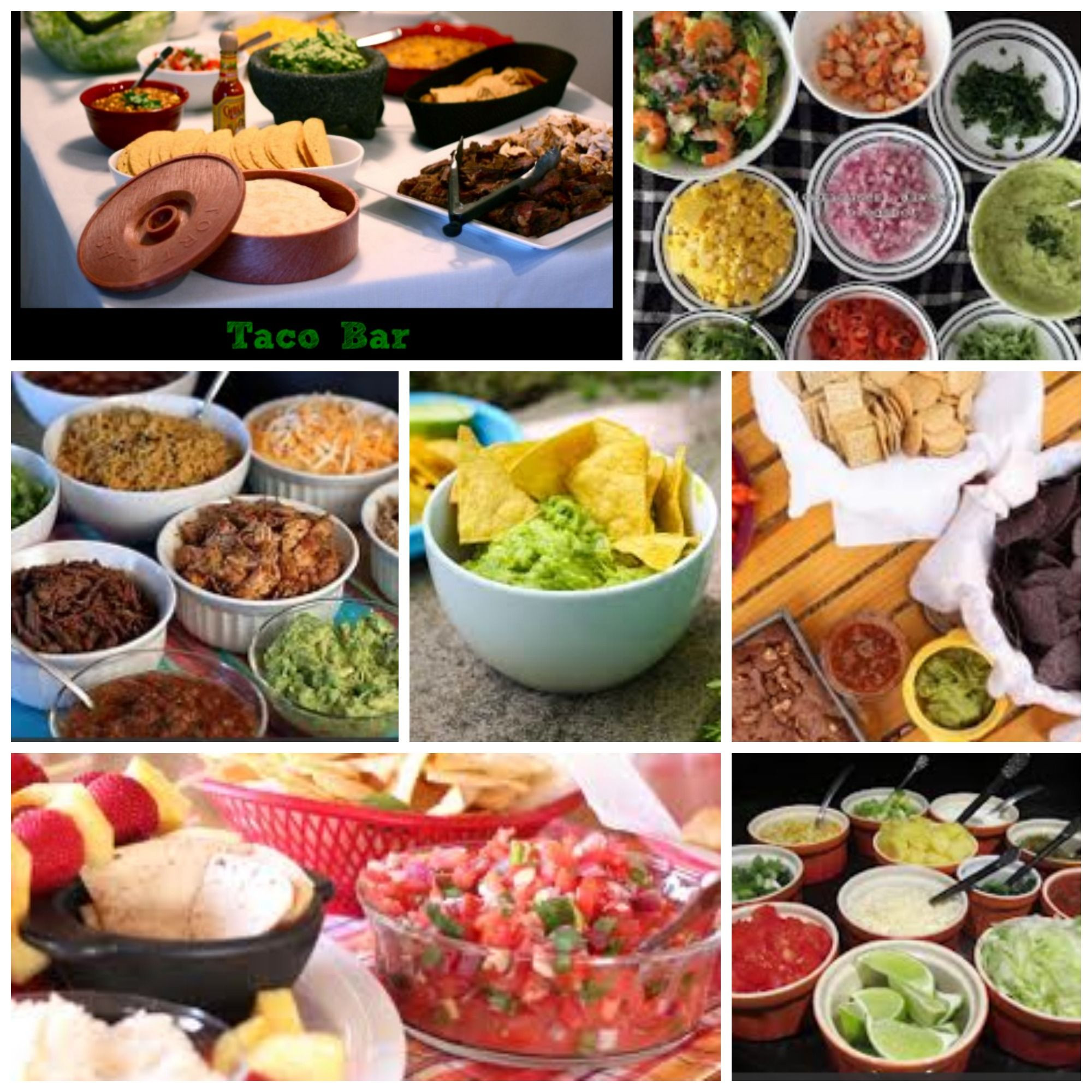 Christmas Party Menu Ideas For Large Groups
 Taco bar ideas to feed groups of 10