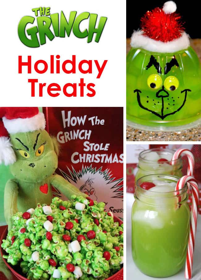 Christmas Party Snack Food Ideas
 The Grinch Christmas Treats