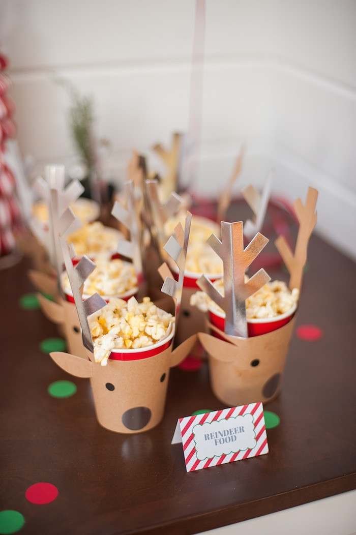 Christmas Party Snack Food Ideas
 Kara s Party Ideas Be Merry Christmas Party via Kara s