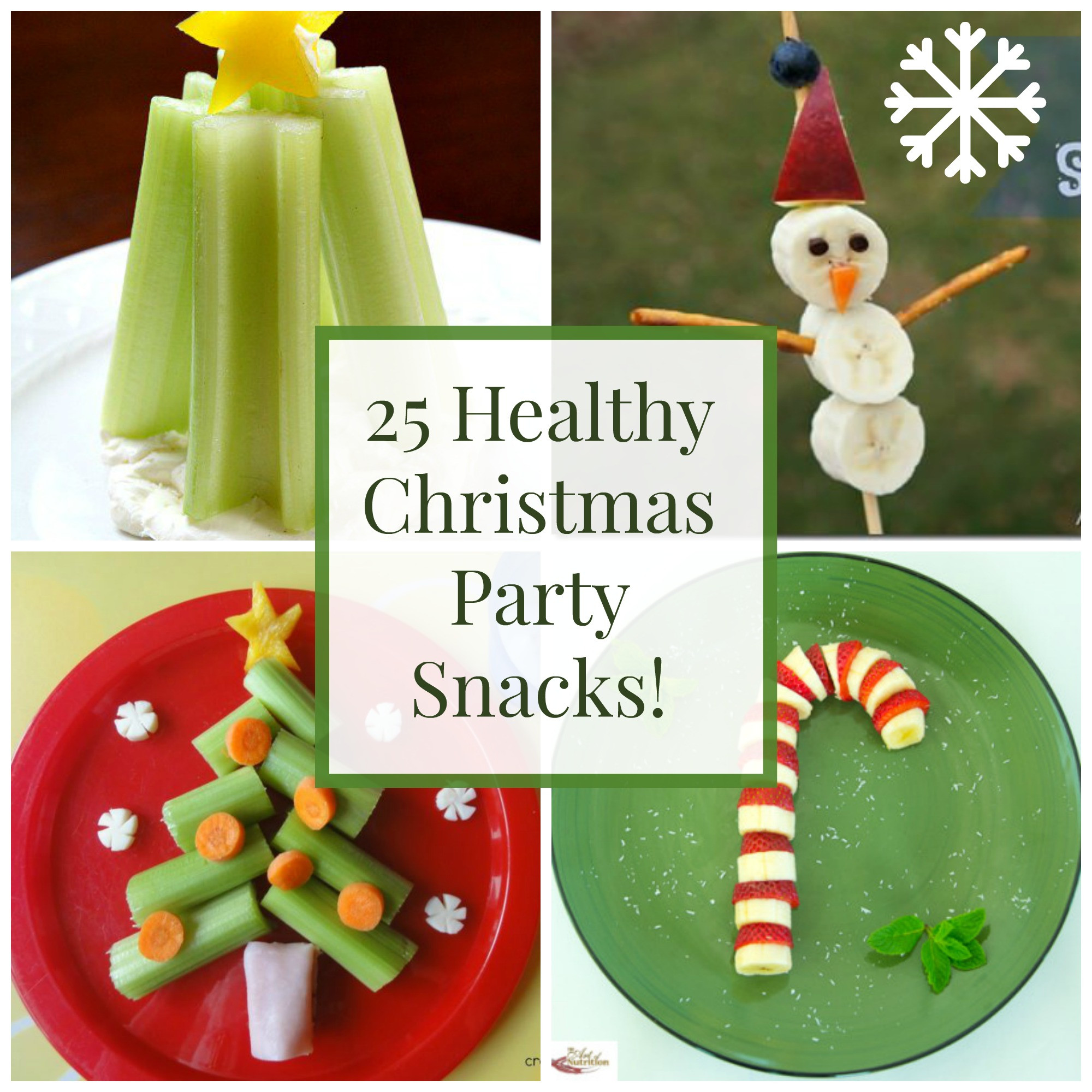 Christmas Party Snack Food Ideas
 25 Healthy Christmas Snacks and Party Foods