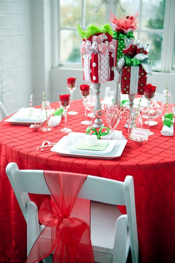 Christmas Party Table Decoration Ideas
 40 Christmas Table Decoration Ideas