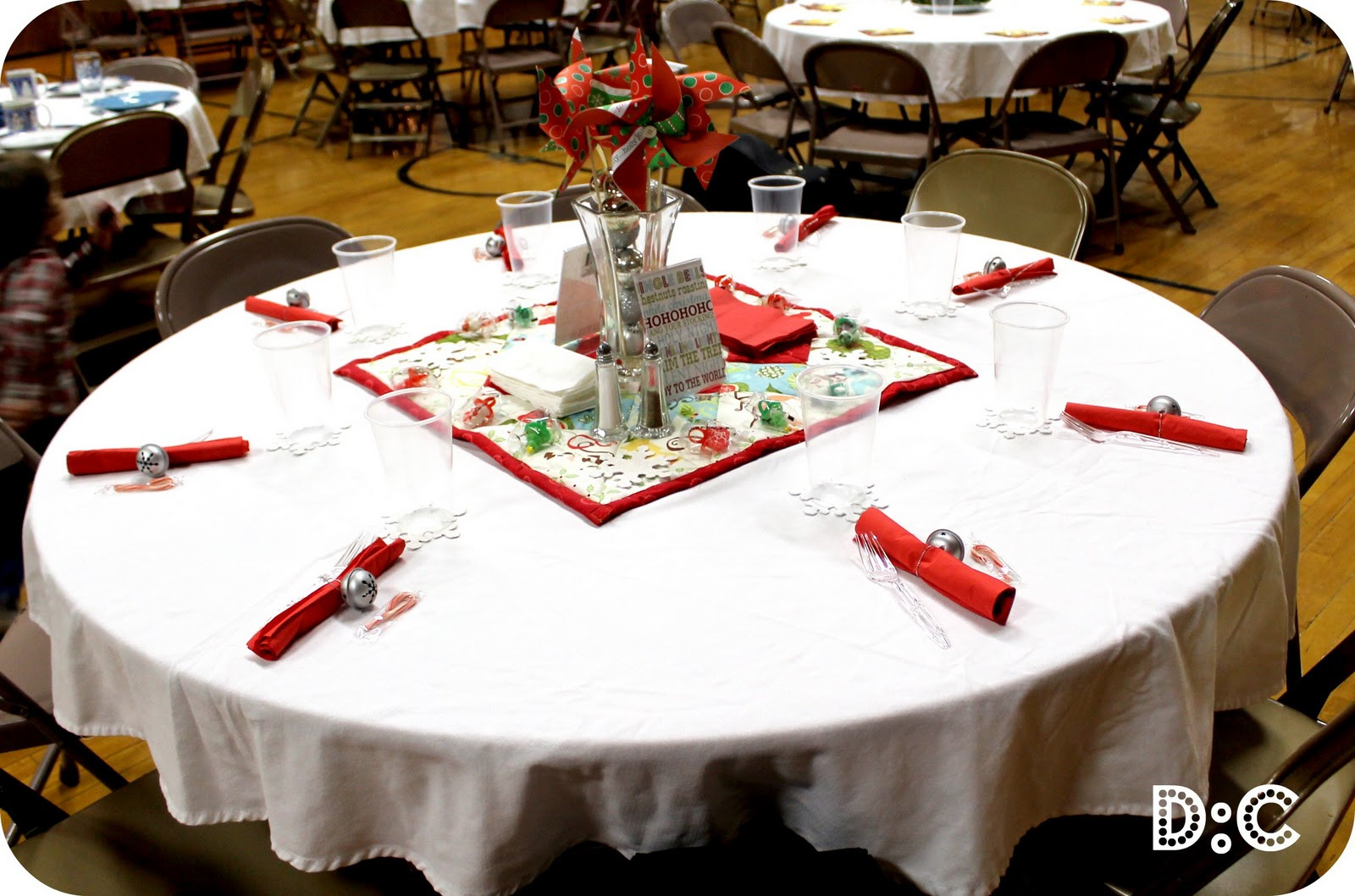 Christmas Party Table Decoration Ideas
 Destination Craft Christmas Party Table Christmas Party