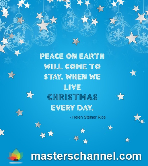 Christmas Peace Quotes
 Peace Earth Quotes QuotesGram