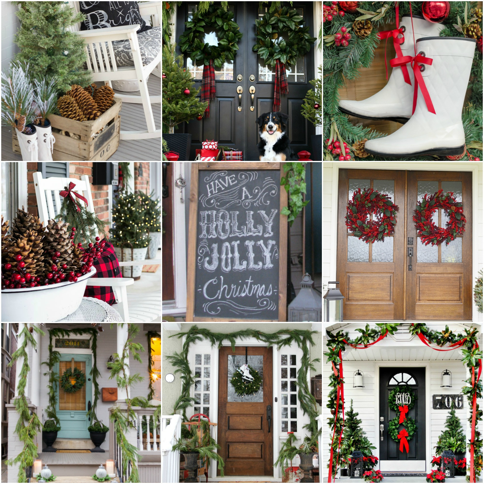 Christmas Porch Decorations
 20 Beautiful Christmas Porch Ideas DIY Christmas Decorating