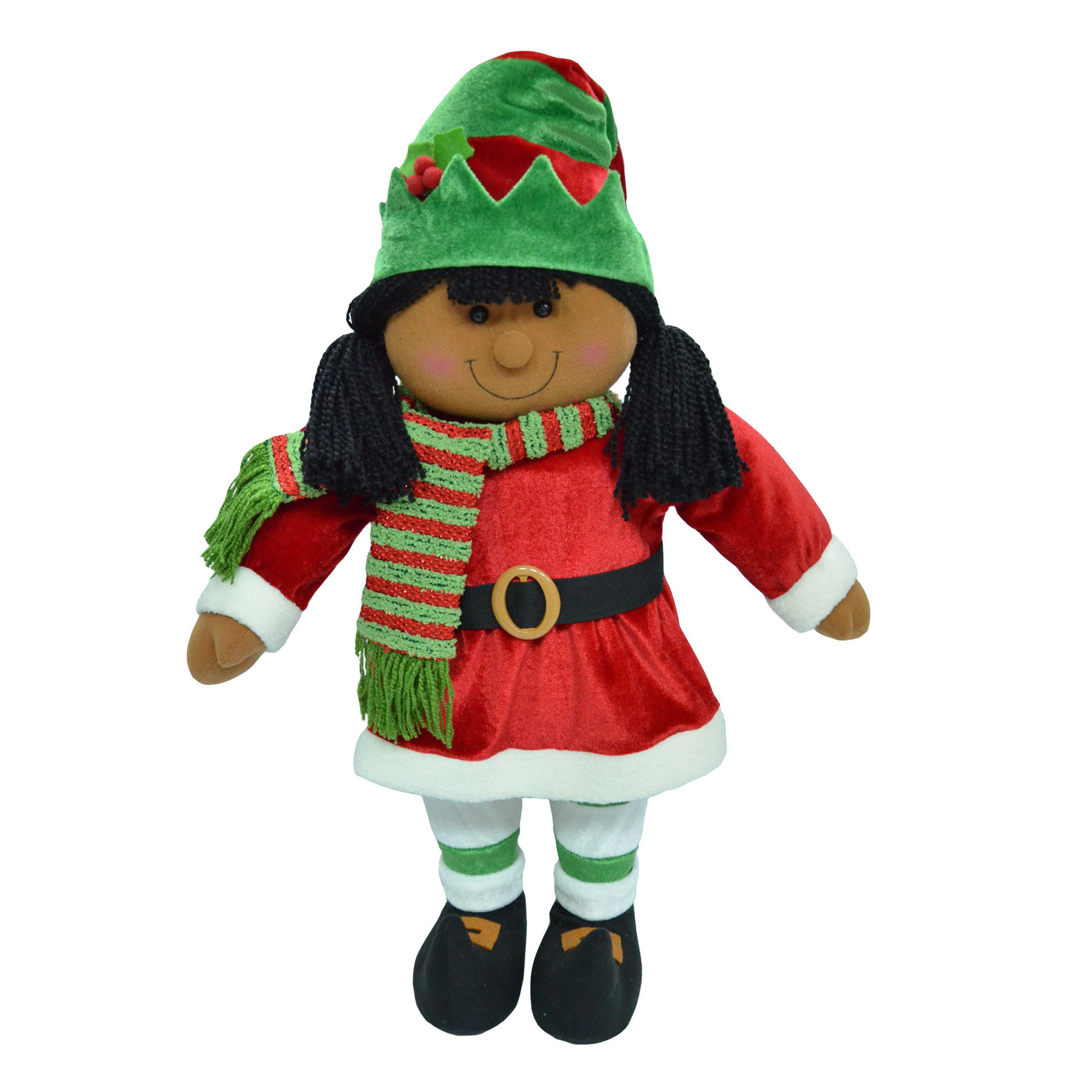 Christmas Porch Greeters
 Trim A Home 25" Elf Girl Porch Greeter Seasonal