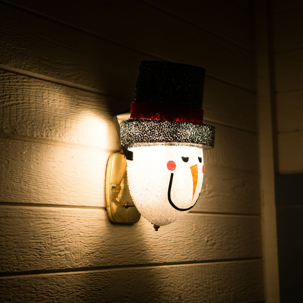 Christmas Porch Light Covers
 Snowman Porch Light Cover — Light up Your Night