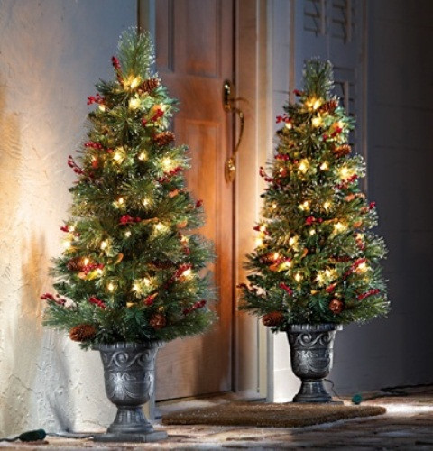 Christmas Porch Trees
 Top Outdoor Christmas Tree Decorations Christmas