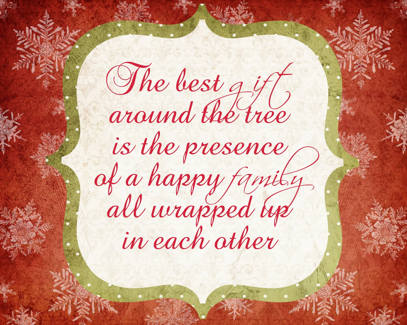 Christmas Quote
 A Pocket full of LDS prints Christmas Scripture Print