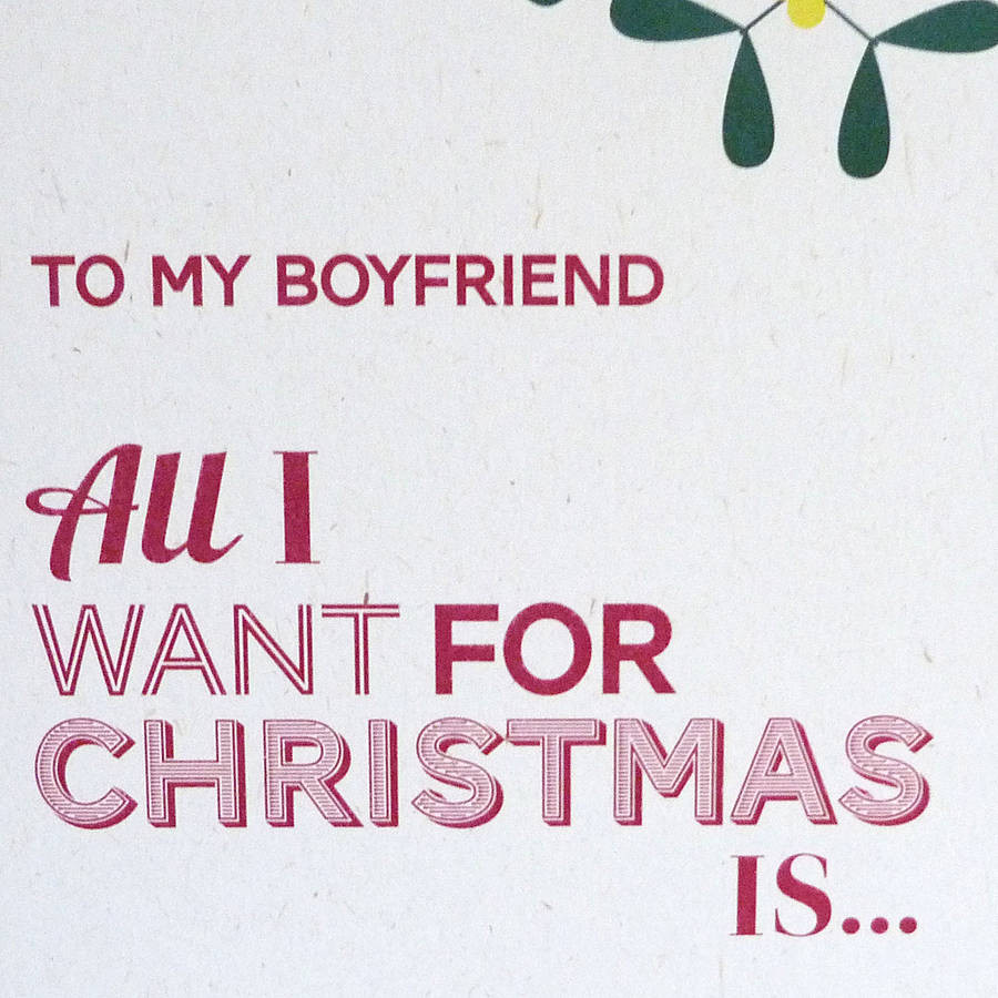 Christmas Quotes For Boyfriend
 Cool Boyfriend Christmas Card 2014 Personalised Christmas