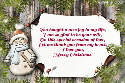 Christmas Quotes For Husbands
 Christmas Messages for Husband