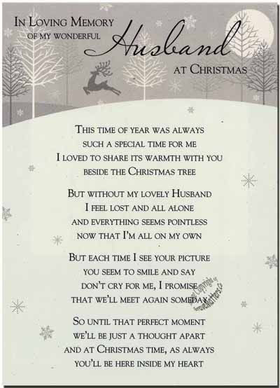 Christmas Quotes For Husbands
 Grave Card Christmas Special Dad FREE Holder CM18