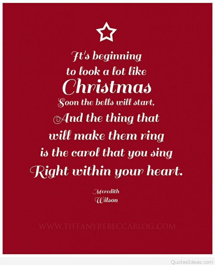 Christmas Quotes From Songs
 Best Christmas quotes images for Pinterest