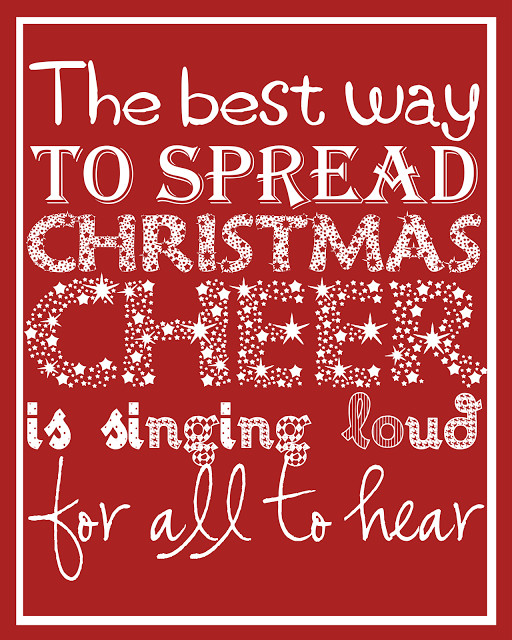 Christmas Quotes From Songs
 Christmas Printables