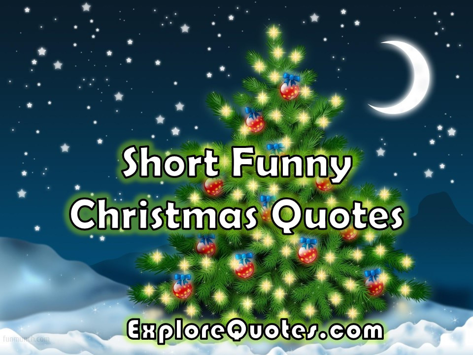 Christmas Quotes Short
 Short Funny Christmas Quotes For