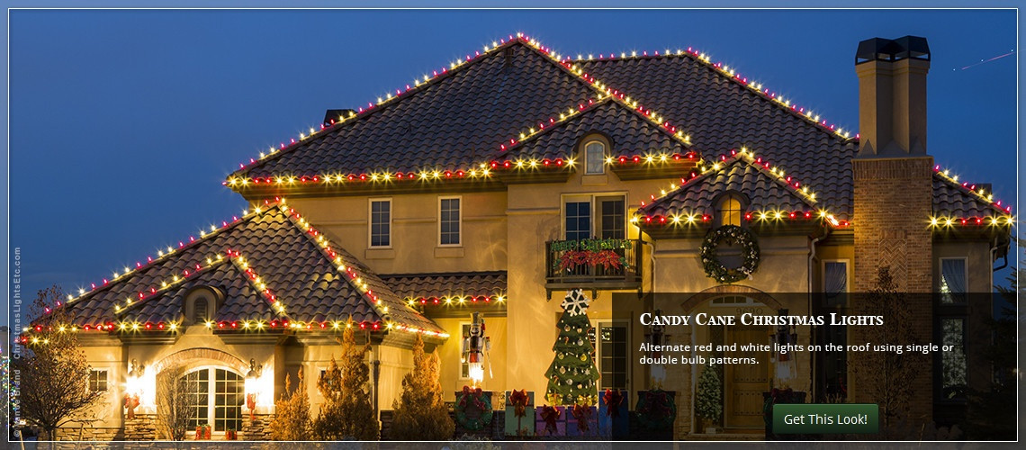 Christmas Rooftop Decorating Ideas
 Outdoor Christmas Lights Ideas For The Roof