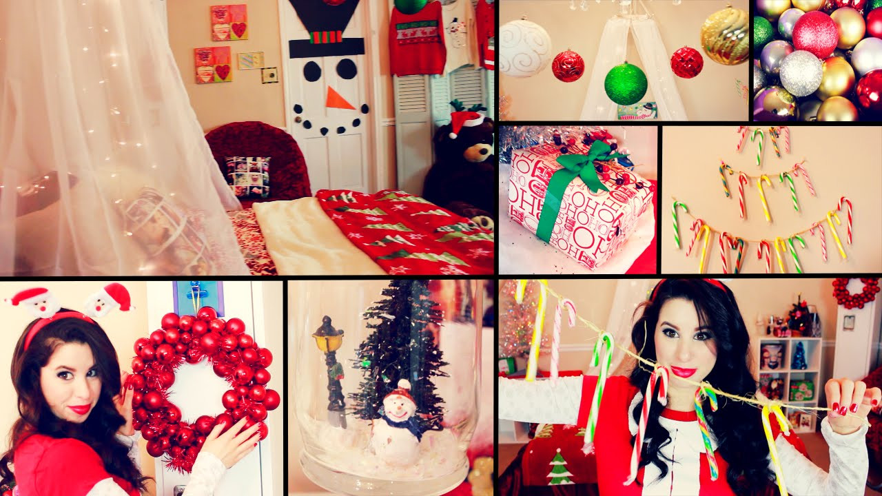 Christmas Room Decor DIY
 DIY Cute Christmas Room Decor and Organization