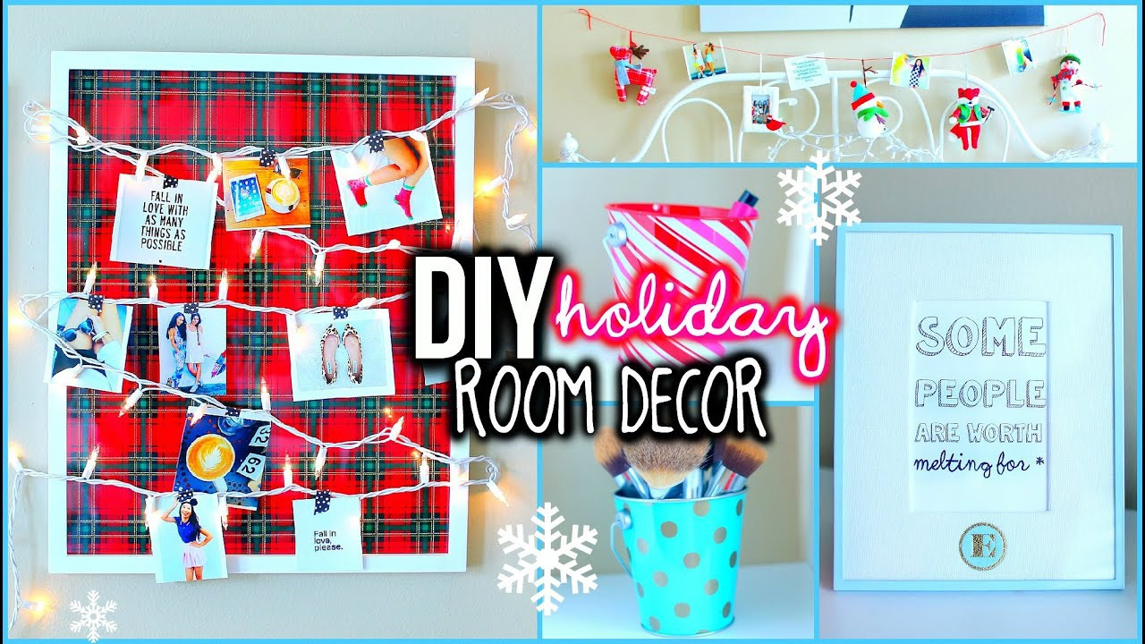 Christmas Room Decor DIYs
 DIY Holiday Room Decorations Easy Ways To Organize