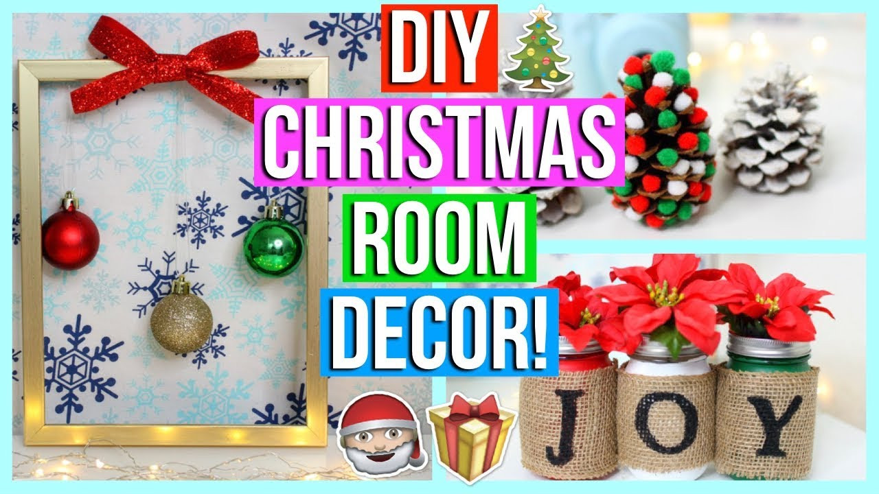 Christmas Room Decor DIYs
 DIY Christmas Room Decor 2017