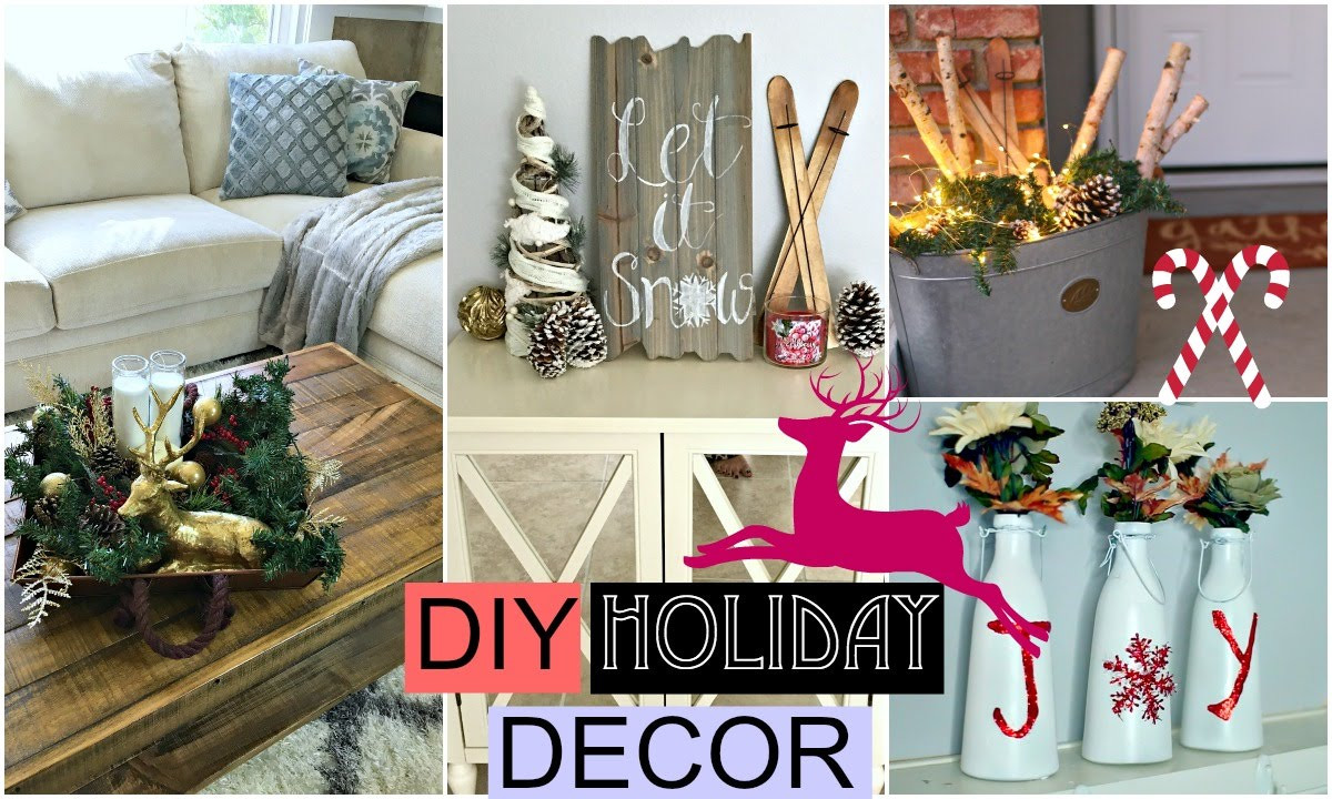 Christmas Room Decorations DIY
 DIY Holiday Room Decor DIY Christmas