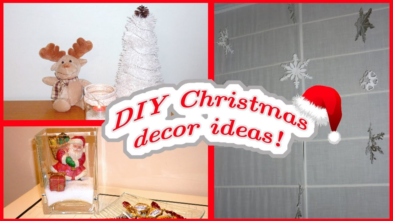 Christmas Room Decorations DIY
 DIY CHRISTMAS DECOR Easy & affordable ideas