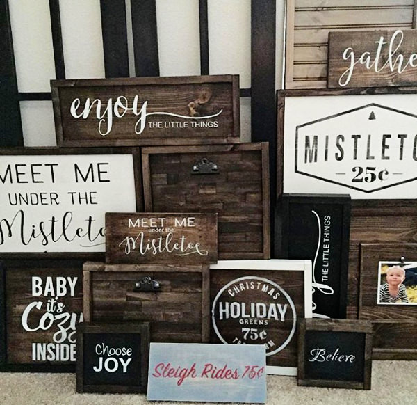 Christmas Signs DIY
 DIY Christmas Sign Ideas for the Front Porch