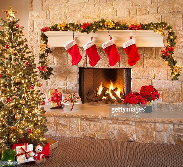 Christmas Sock Fireplace
 Fireplace Stock s and